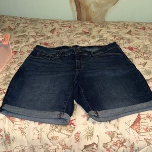 Universal Thread Dark Blue Denim Jean Shorts